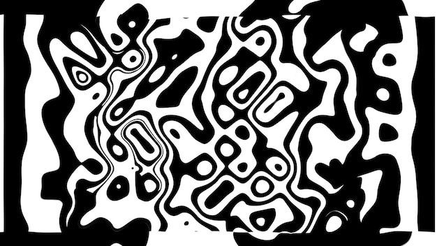 black and white stripes computer generated abstract background 3d render