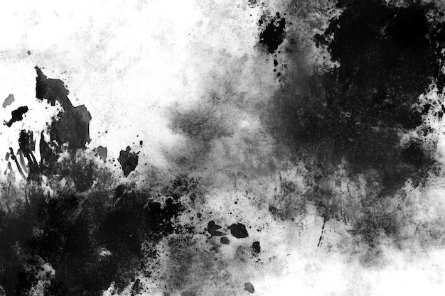 Black White and Gray Textured Artistic Background for Monochrome Design