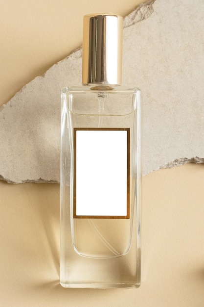Blank perfume glass bottle design element
