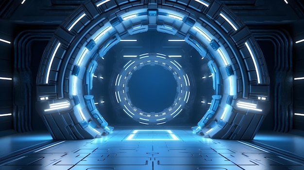 blue teleport door