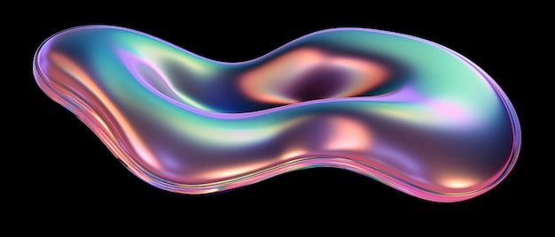 Bright and Bold Waves Colorful Series Featuring Colors at the Bottom