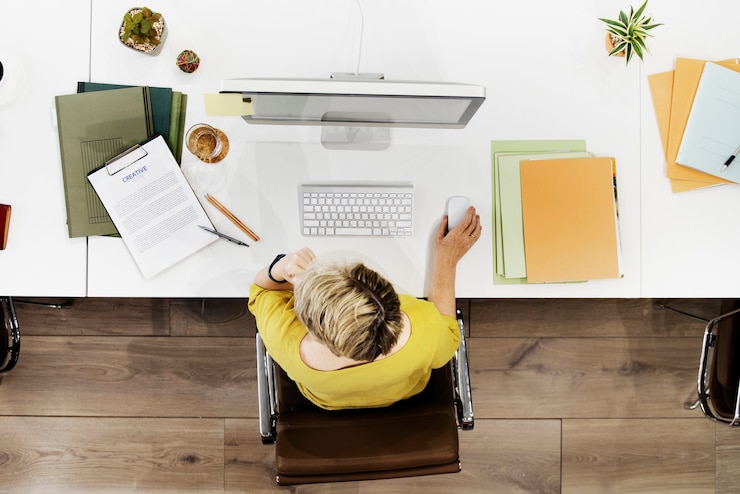 Fotografie businesswomen creative inspiration occupation concept