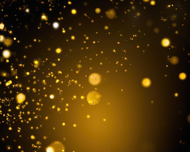 Close up of color lights blur background High resolution photo bokeh orange lights