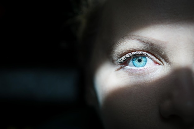 Close-up of human eye