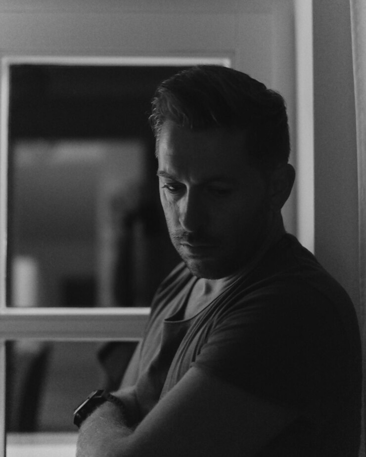 Fotografie close-up of thoughtful man