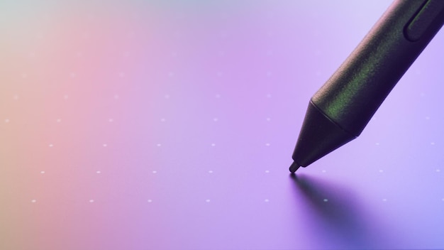 close-up of writing instrument