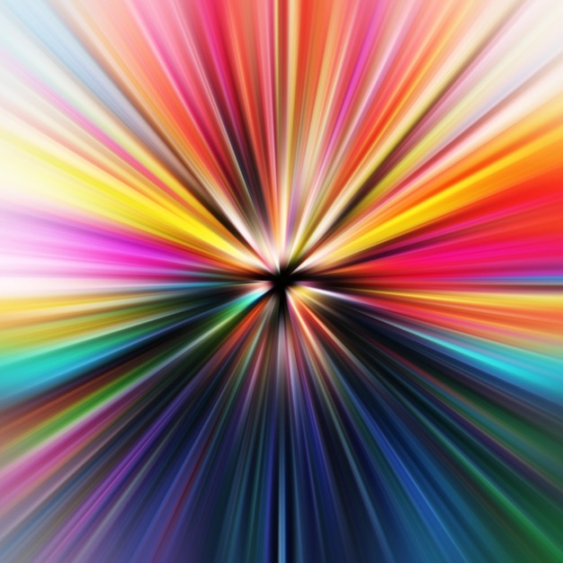 Colorful zoom motion effect Abstract background Color lines Colored texture backdrop and banner Multi color gradient pattern and textured wallpaper