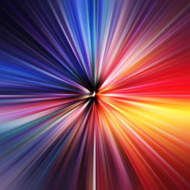 Colorful zoom motion effect Abstract background Color lines Colored texture backdrop and banner Multi color gradient pattern and textured wallpaper