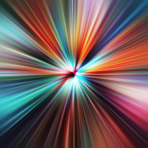 Colorful zoom motion effect Abstract background Color lines Colored texture backdrop and banner Multi color gradient pattern and textured wallpaper