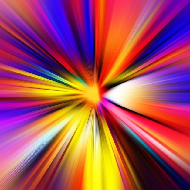 Colorful zoom motion effect Abstract background Color lines Colored texture backdrop and banner Multi color gradient pattern and textured wallpaper
