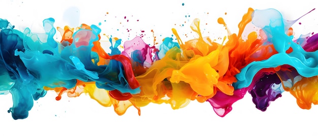 Colourful art colours splashes background colourful