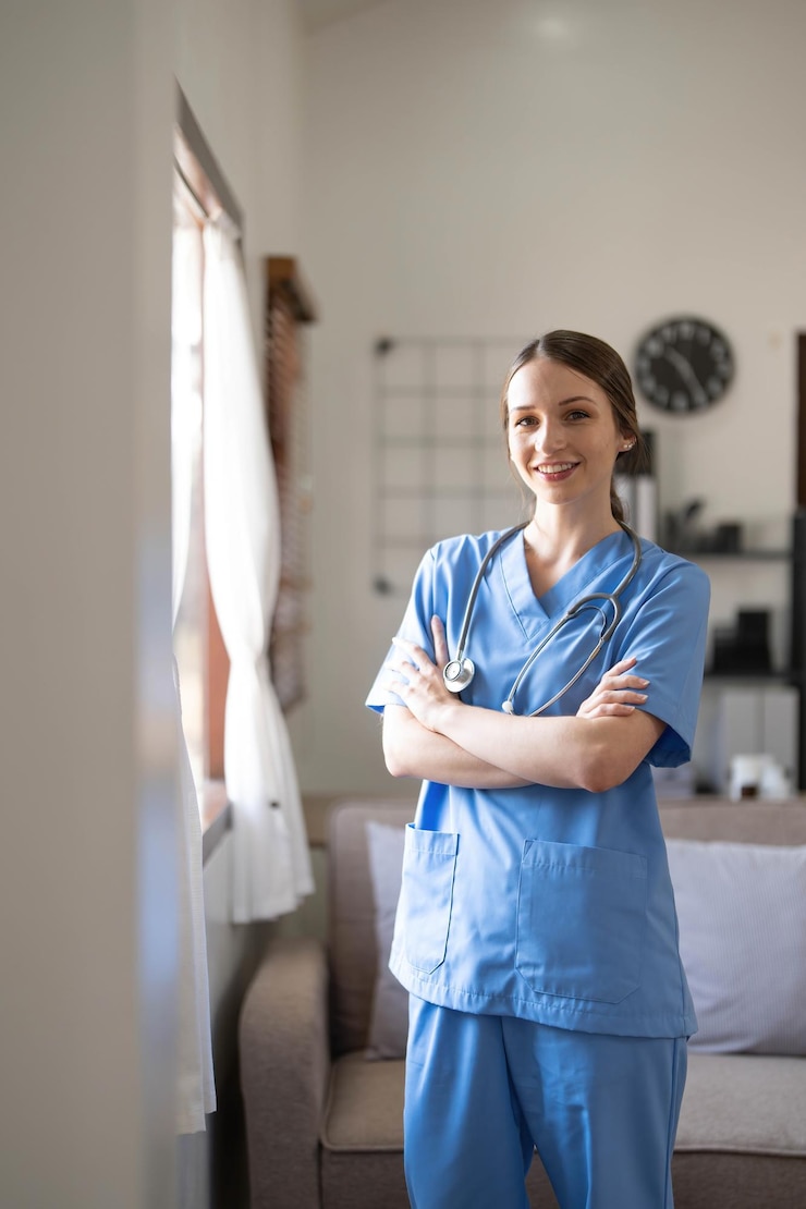 Fotografie confident female doctor at office health care concept