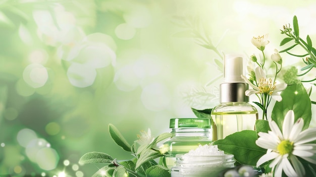 cosmetic beauty product background skin care
