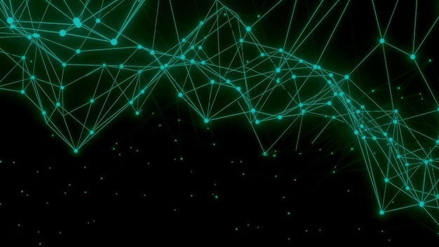 Dark Pure Cyan Abstract Creative Background Design