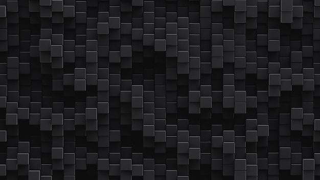 Dark square cells. Design element