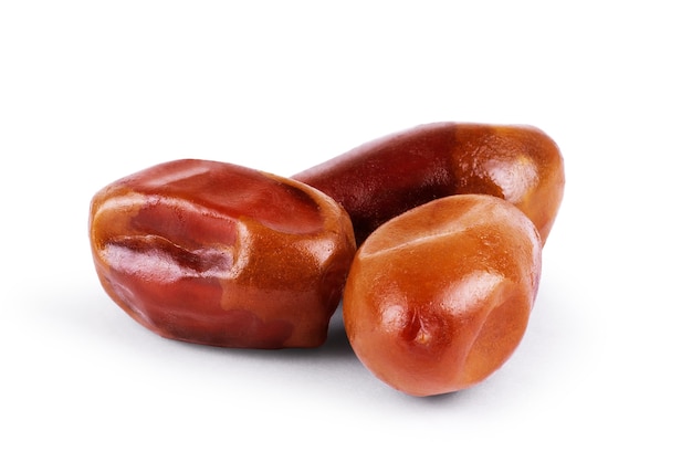 dates isolated on white background