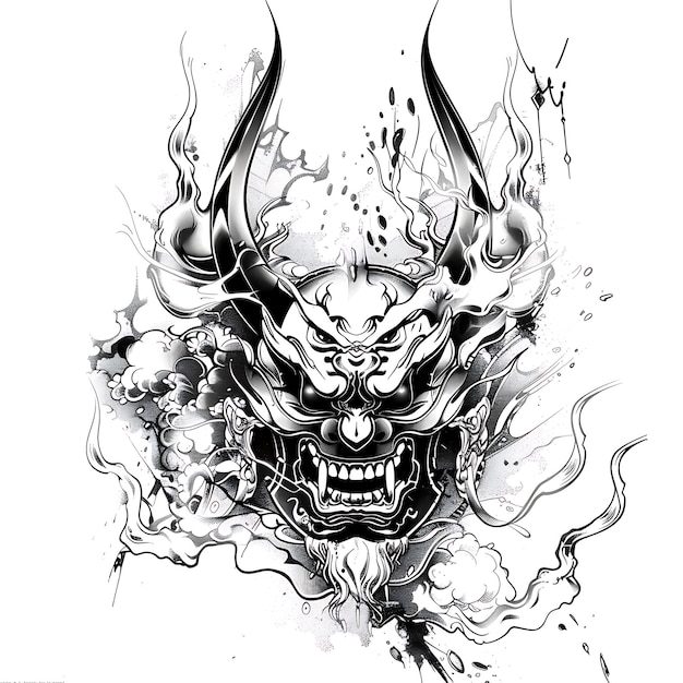 Detailed Skull Illustration