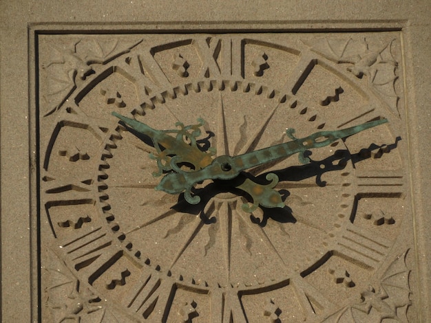 Detailní záběr hodin
