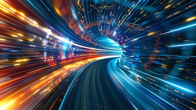 Digital Tunnel of Light
