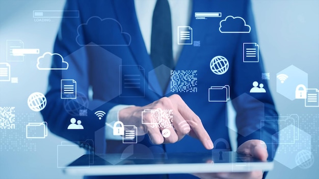 document management system dms enterprise content management ecm for company digital transformation paperless workflow better data search store share and security system cloud technology