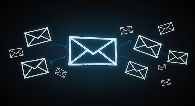 Email Communication Network
