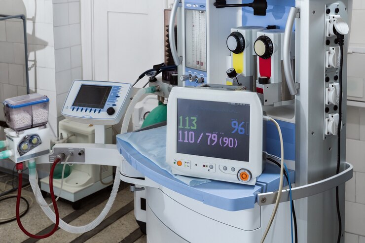 Fotografie equipment for resuscitation and anesthesia.