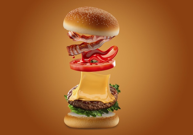 flying burger