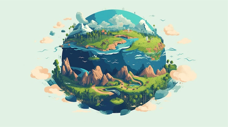 Fotografie free earth day world background
