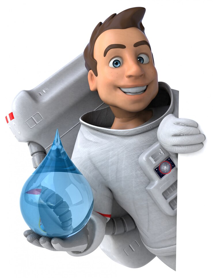 Fotografie fun astronaut animation