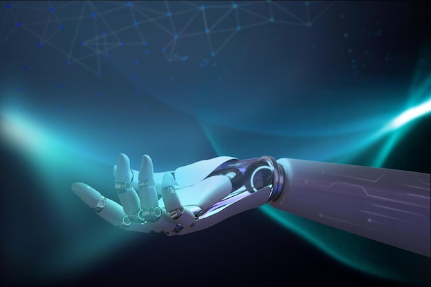 Futuristic innovative AI smart technology