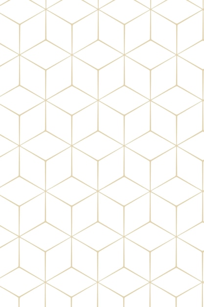Geometric Gold Seamless Pattern