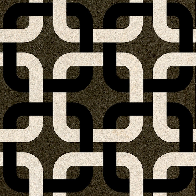 Geometric Interlocking Pattern
