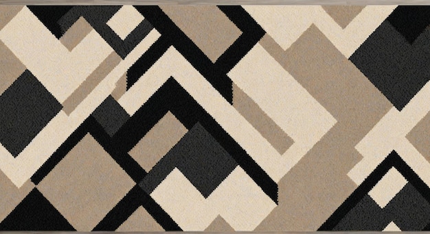 geometric pattern on a brown background
