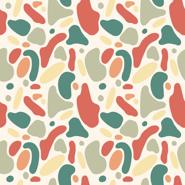 Geometry colors shape blot modern pattern A digital illustration Hand drawn texture and isolated
