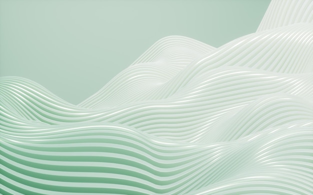 gradient abstract curve background 3d rendering