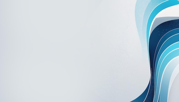 gradient blue azul dynamic wavy abstract background