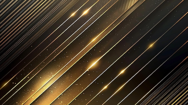 Gradient Golden Linear Background