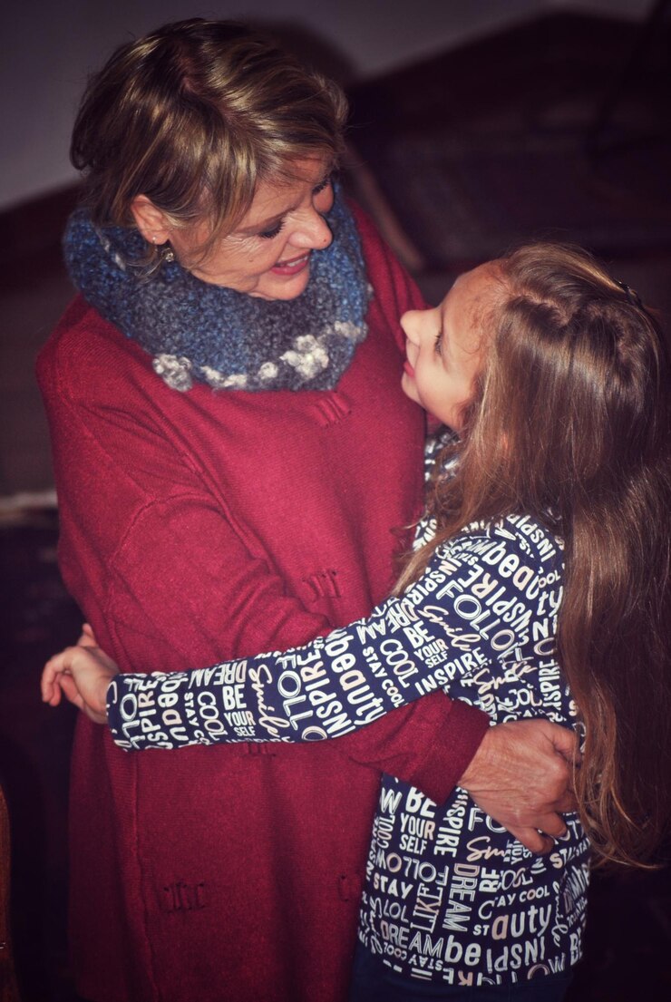 Fotografie grandmother and baby girl