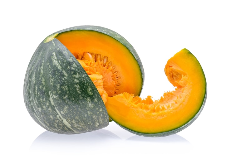 Fotografie green pumpkin isolated 