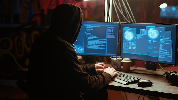 Hacker in underground bunker takes advantage of security breach