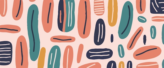 HandDrawn Modern Stripes