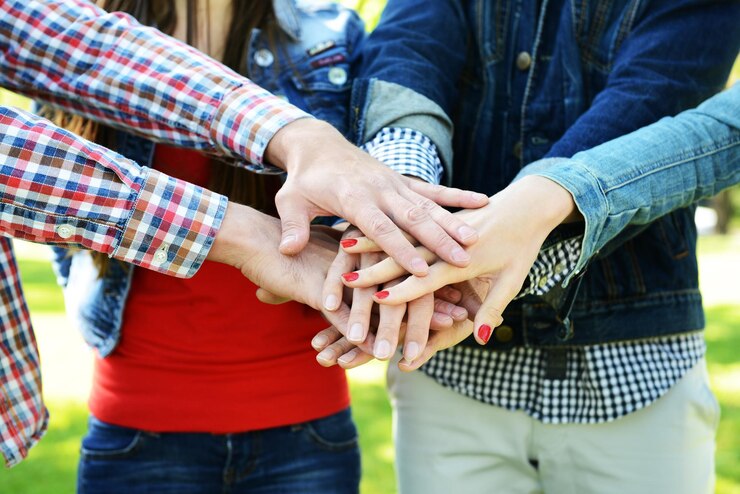 Fotografie hands closeup