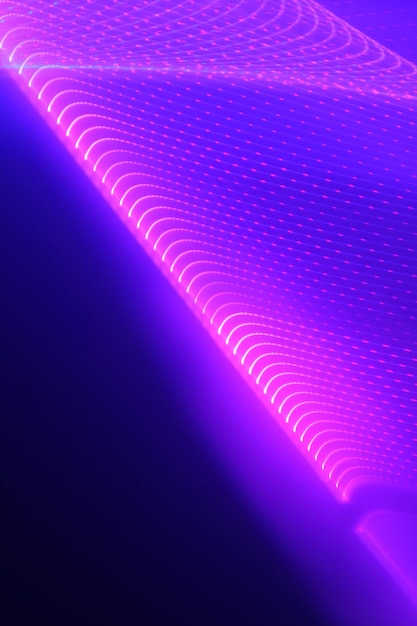 high angle view of illuminated lights at night