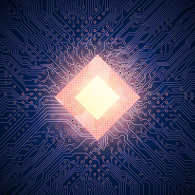 Hot computer chip