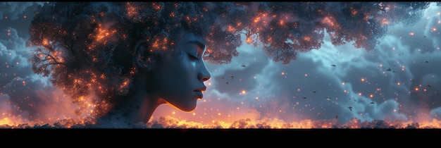 Ilustrace ohnivé sopečné erupce Generative AI Generative AI Generative AI Generative AI Generative AI Generative AI Generative AI Generative AI