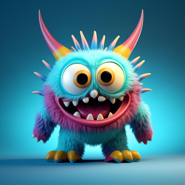 kind monster ai generated