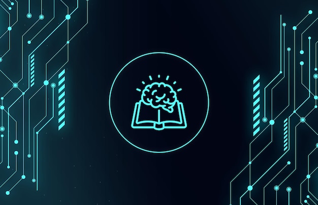 Learning new technologies civilization development concept cyberspace training