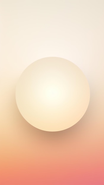 Minimalist gradient circle tan subtle color gradient circle on off white background ar 916 v 52 Job ID b64c1ce2932c44609545f49ec59daa4c