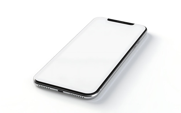 Moderní prázdný mockup zařízení Android