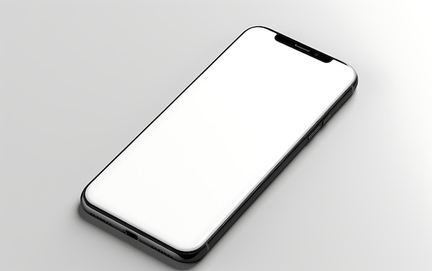 Moderní prázdný mockup zařízení Android